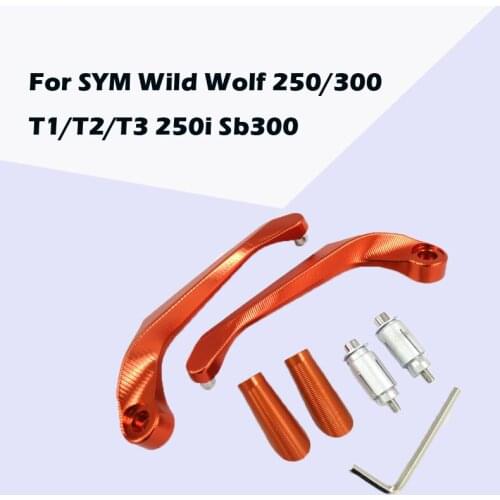 Motorcycle Horn Handle Brake Clutch Lever Protective Cover For SYM Wild Wolf 250/300 T1/T2/T3 250i Sb300 Universal 7 / 8 "22mm