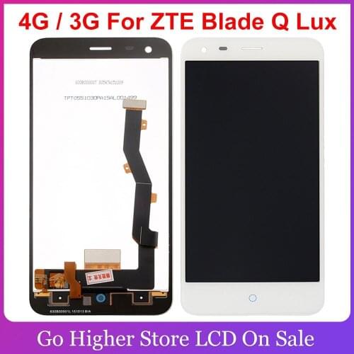 4G / 3G For ZTE Blade Q Lux LCD Display Touch Screen Sensor Digitizer Assembly