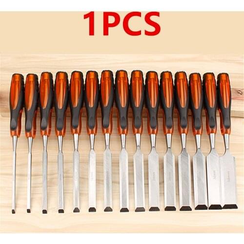 1pcs Woodworking Chisel Wood Chisel Flat Shovel Chisel Knife Special Steel Skillful Carpenter Woodworking Tool Set