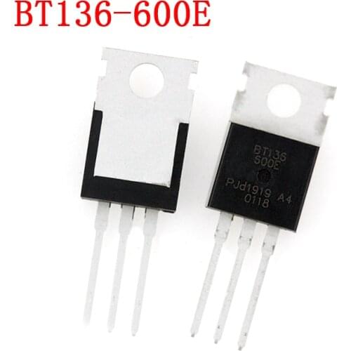 10pcs/lot BT136-600E TO220 BT136-600 TO-220 BT136 136-600E new and original IC