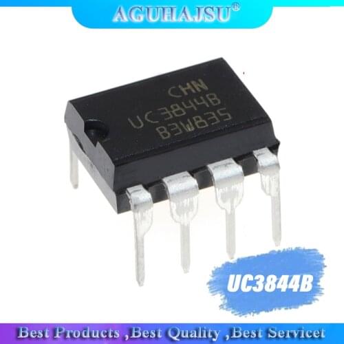 10PCS UC3844B DIP8 UC3844BN UC3844 DIP new Switching power management chip IC