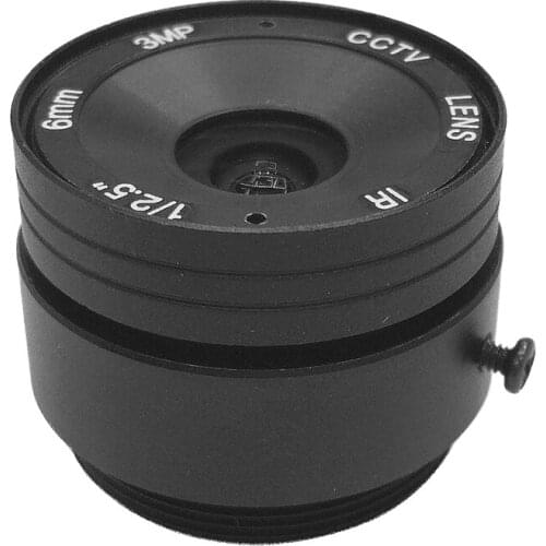 6.0mm 1/2.5" F1.4 3MP CS cctv camera lens for cctv ip wireless surveillance camera system Smart security SL-6014MP
