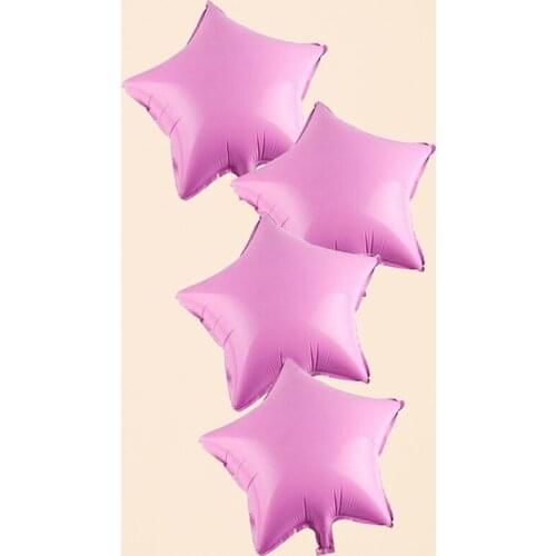 APRICOT 6pcs 18 inch Foil Balloons Candy Pink Wedding Birthday Party Decoration i love you Marriage Globos orbs Party Supplies