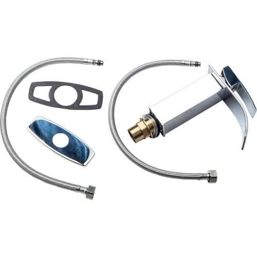 601POI Brushed Nickel Faucet with Sprayer