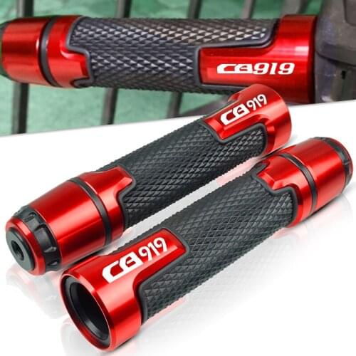 7/8" 22MM Motorcycle handlebar grip handle bar Motorbike handlebar grips FOR Honda CB919 2001 2002 2003 2004 2005 2006 2007 2008