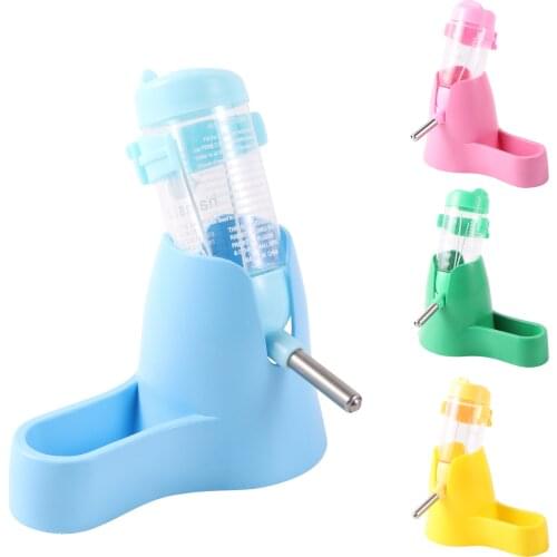 80ml Hamster Water Bottle Small Animal Pet Guinea Rat Mouse Drinking Fountain Chic Nest Device Hamster Food Container Case