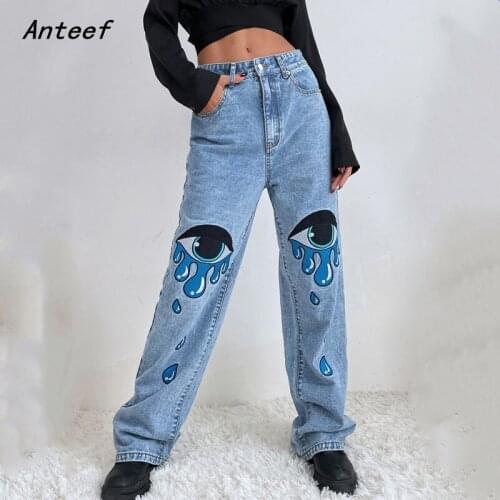 Широкие джинсы Anteef China At AliExpress