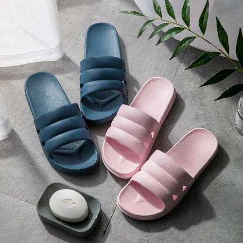 Home Shoes Japanese-Style Slippers Non-Slip Couples Household Slipper EVA Soft Bottom Bathroom Slippers indoor slippers