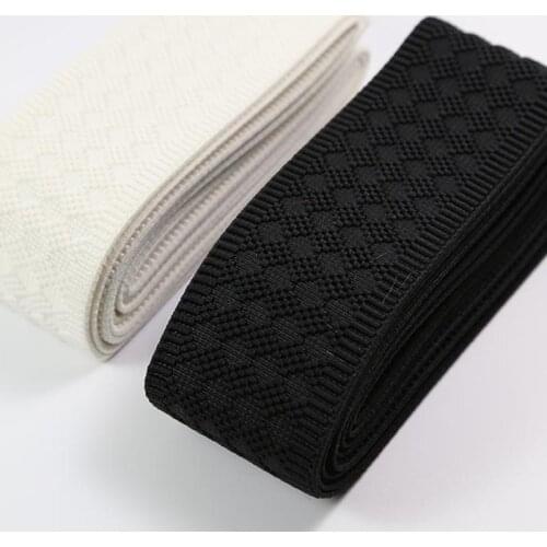 Rhombic Grid Elastic bands for clothes 50MM Elastic ribbon DIY Sewing Accessories rubber band elastic bands for fit
