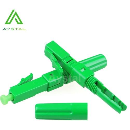 FTTH 5Pcs/Lot Fiber assembly quick connector LC UPC/APC Single mode Fiber Optic Cable Fast Connector for Digital Communication