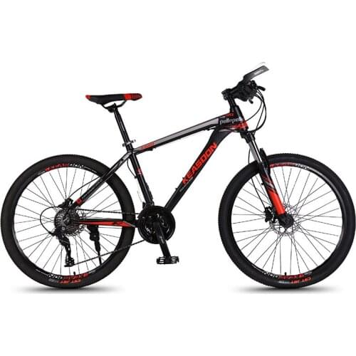 Bicycle Mountain Bike Aluminum Alloy Adult Men and Women Variable Speed Off Student Shock Road Lightweight
