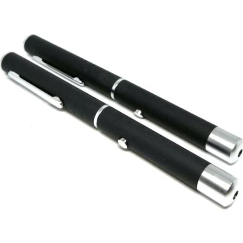 2pcs 635nm Red Dot Laser Pointer Handheld Flashlight Non-Focusable Red Lights