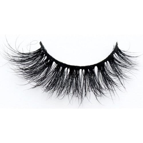 Hot Selling Handmade Mink Fur Natural Curling Stereo Long Natural Mink Fur False Eyelashes Pair Cosmetic Gift for Women