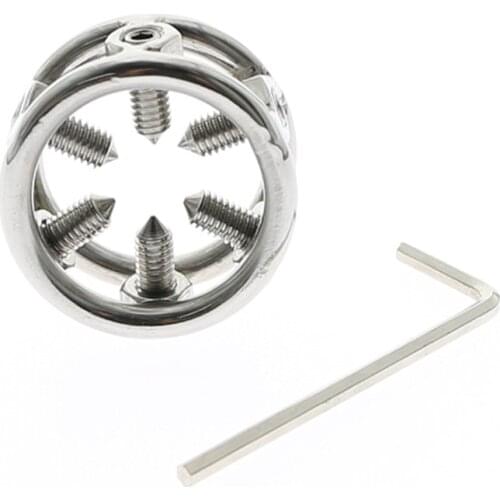 Ball Stretchers Metal Stainless Steel Glans Ring Penis Ring Cock Lock Ring Bird Head Bondage BDSM fetish sex toys for Men