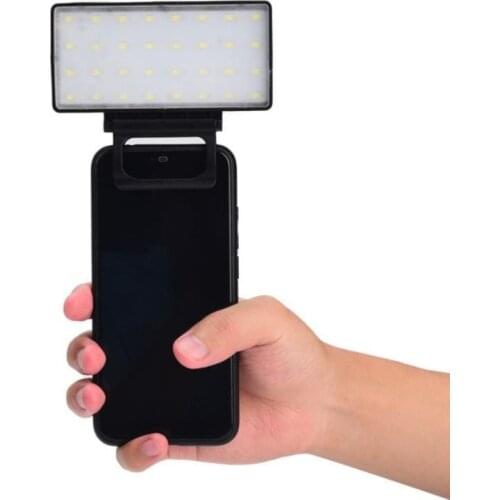 Mini LED Video Light Portable Photographic Lighting U Bright Vlog Fill Light Built-in Battery For Mobile Phone Tablets Camera