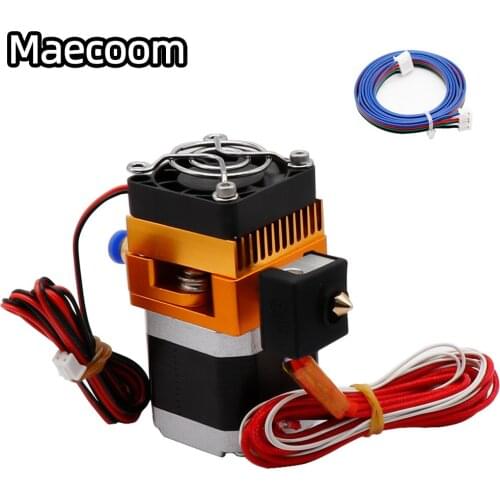 MK8 Extruder 0.4mm Nozzle 1.75mm Filament Kit J-head Extrusion Hotend Head With Motor Throat Aluminum Parts for Anet A6 A8