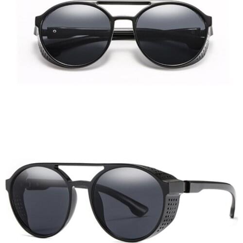 Men Cycling Glasses Punk Oculos De Sol Gafas UV400 Classic Punk Outdoor Sports Cycling Sunglasses Men Vintage Sun Glasses