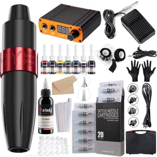 Tattoo Machine Set Motor Tattoo Pen Tattoo Machine All-in-one Tattoo Equipment