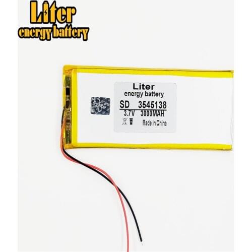 Polymer battery 3000mah 3.7V 3545138 3545140 smart home MP3 speakers Li-ion battery for dvr,GPS,mp3,mp4,cell phone,speaker