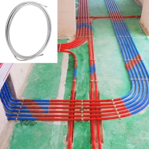 Portable Fish Tape Leader Tip Kits Fastener Tool for Electrical Fish Tape Cable Puller Tool Pulling Electrical Fish Tape