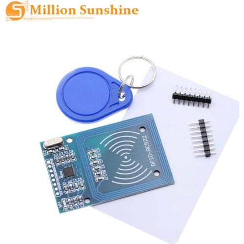 RFID module RC522 Kits S50 13.56 Mhz 6cm With Tags SPI Write & Read for arduino uno 2560