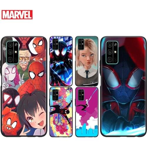 Silicone Cover Parallel Universe Spiderman Anime For Honor V30 View 20 V20 30i 30S 30 20S 20E 20i 20 Lite Pro Plus Phone Case