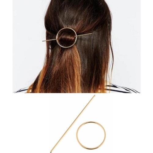 Vintage Hair Clip Wedding Hair Accessories Circel Hair Jewelry Hair Stick Tiara Fashion Bride Women girls Bruiloft haar sieraden