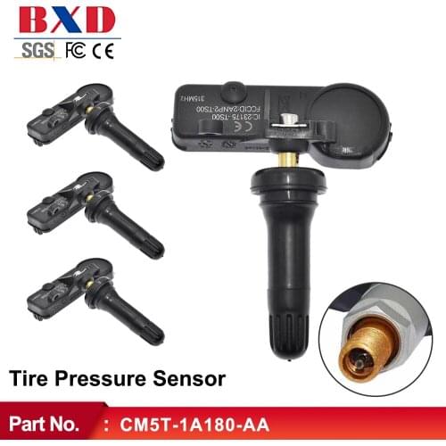 Set of 4 TPMS Tire Pressure Sensors CM5T-1A180-AA Fits For Ford Lincoln Mercury