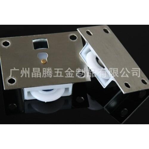 1 pc Stainless steel sliding door bearing wheel silent trip door wheel cabinet door wheel cabinet sliding door wheel pulley