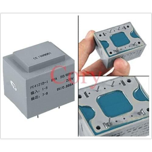 1PCS PE4121D-I Short Circuit Proof Safety PCB Transformer