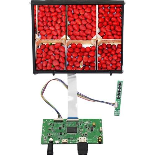 9.7inch LP097QX1 2048X1536 4:3 IPS Brightness 440nit LCD Screen Replacement Display Part with H DMI LCD Controller Board kit