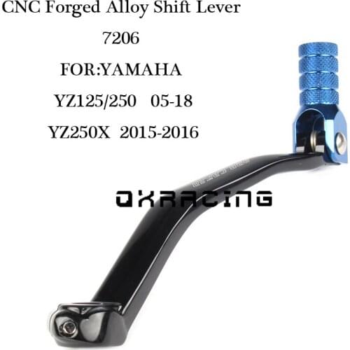 Aluminum Gear Shifter Shift Lever For YZ80 85 125 250F WR250 450F YZ125/250 05-16, YZ250X 2016 Dirt Pit Bike Motorcycle
