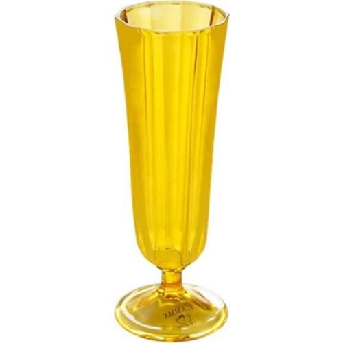 Porland Yellow Flute Champagne Glass 130cc