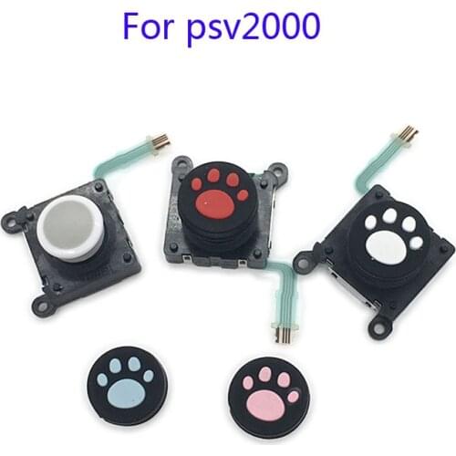 Black White Original New Left Right Joystick Controller for Sony PS Vita 2nd Gen PSV 2000 Analog Joysticks For ALPS Joystick