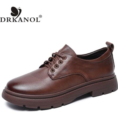 DRKANOL Women's Oxfords