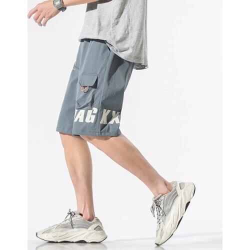 2020 Casual Summer Harajuku Shorts Men Knee Length Shorts Homme Vintage Casual Men Shorts Fashion Masculina Beach Shorts