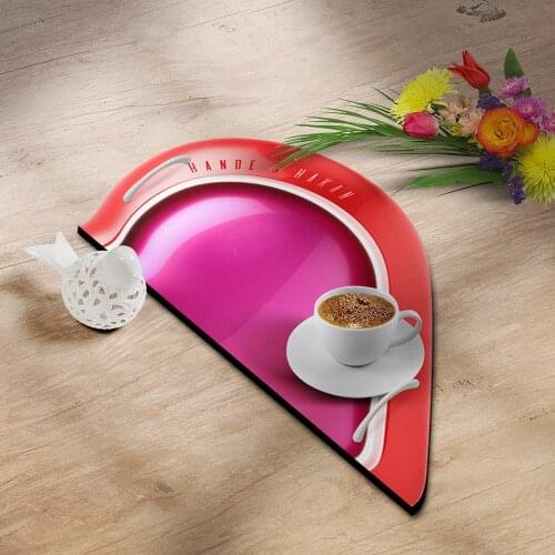 Personalized Half Heart Wooden Presentation Tray