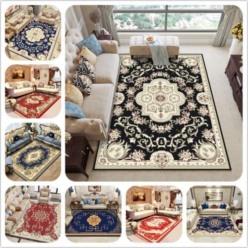 Luxury Palace court style Carpets For Living Room Bedroom Luxurious Rug And Carpet Study Room Coffee Table Floor Mat Home tapet