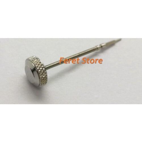 Silver Watch Crown+Stem High Quality Stainless Steel Crown fit Seagull ST36 ETA 6497,6498 movement