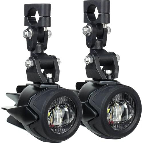 LED Auxiliary Lights for BMW Motorcycle 40W 6000K Spot Driving Fog Lamps for BMW R1200GS F800GS F700GS F650 K1600