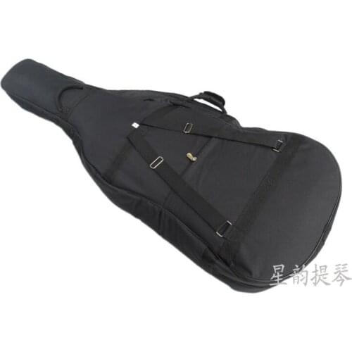 Thick waterproof and waterproof cello pack box piano bag double shoulders 1/8 1/4 2/4 3/4 4/4