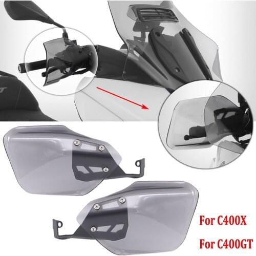 Windshield Handguard Hand Guard Shield Protector For BMW C400X C400GT 2018 2019 2020 2021 C 400 X/GT C400 X GT Motorcycle