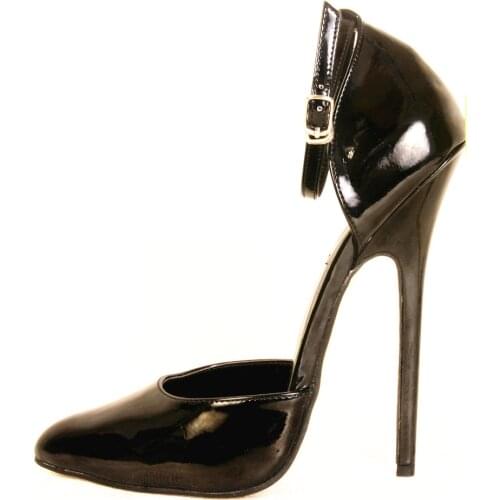 Womens Shoes 6.3in Heel Height Sexy PU Pointed Toe Stiletto Heel Pumps High Heels US Size 5-13 No.103