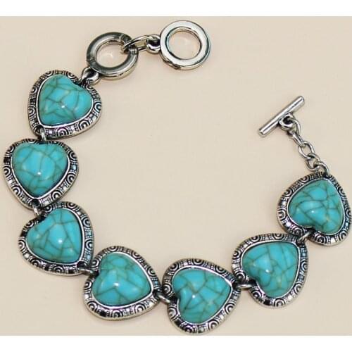 Vintage geometric bracelet personality ethnic style turquoise jewelry womens jewelry wholesale