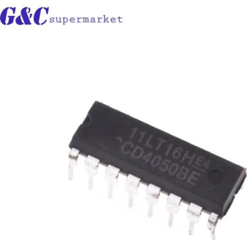 10pcs/lot CD4050BE CD4050 DIP new original diy electronics