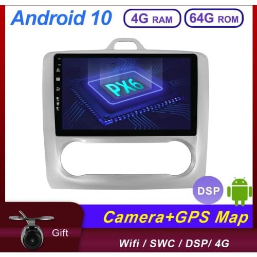9inch Screen Car Radio Audio Multimedia Player forFord For Focus 2006 2007 2008 2009 2010 2011 Android 10.0 RAM 4G ROM 64G