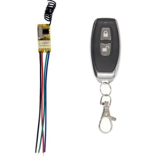 Wide Voltage Micro Mini Switch DC3.7V 5V 9v12V Power On And Off Wireless Remote Control Power Controller Module