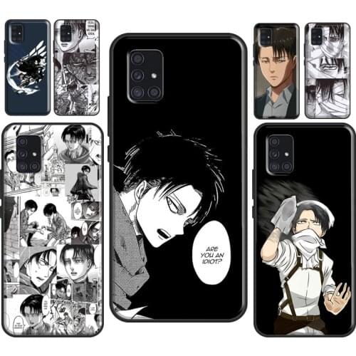 Attack on Titan Levi Ackerman For Samsung A12 A32 A52 A72 A10 A20 S A40 A50 A70 A11 A31 A41 A51 A71 A20e A21S Phone Case
