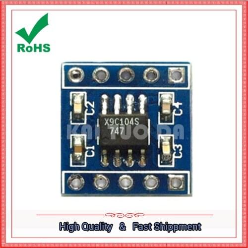 X9c104 digital potentiometer module digital potentiometer to adjust bridge balance board