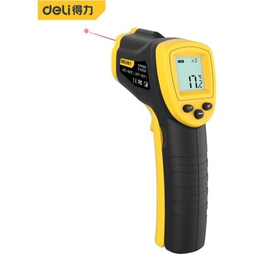 Deli Infrared Temperature Instrument Imager Thermal Camera Hunting Digital Thermometer Heat Meter Weather Station Smart Watch